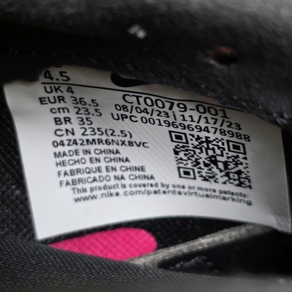 Nike Air Zoom Long Jump Elite Track Shoes Pink Black Men Size 4.5 CT0079-001 New main image 6